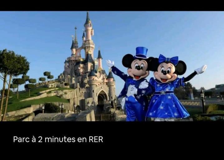 Appartement 2 Pieces 5Min Gare Val D'Europe Parking Inclus Montevrain Bagian luar foto